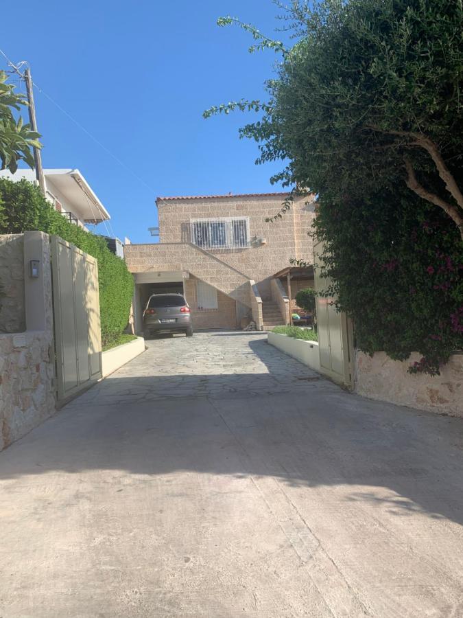 Villa Agia Marina 5M Walk To The Beach With Private Pool מראה חיצוני תמונה