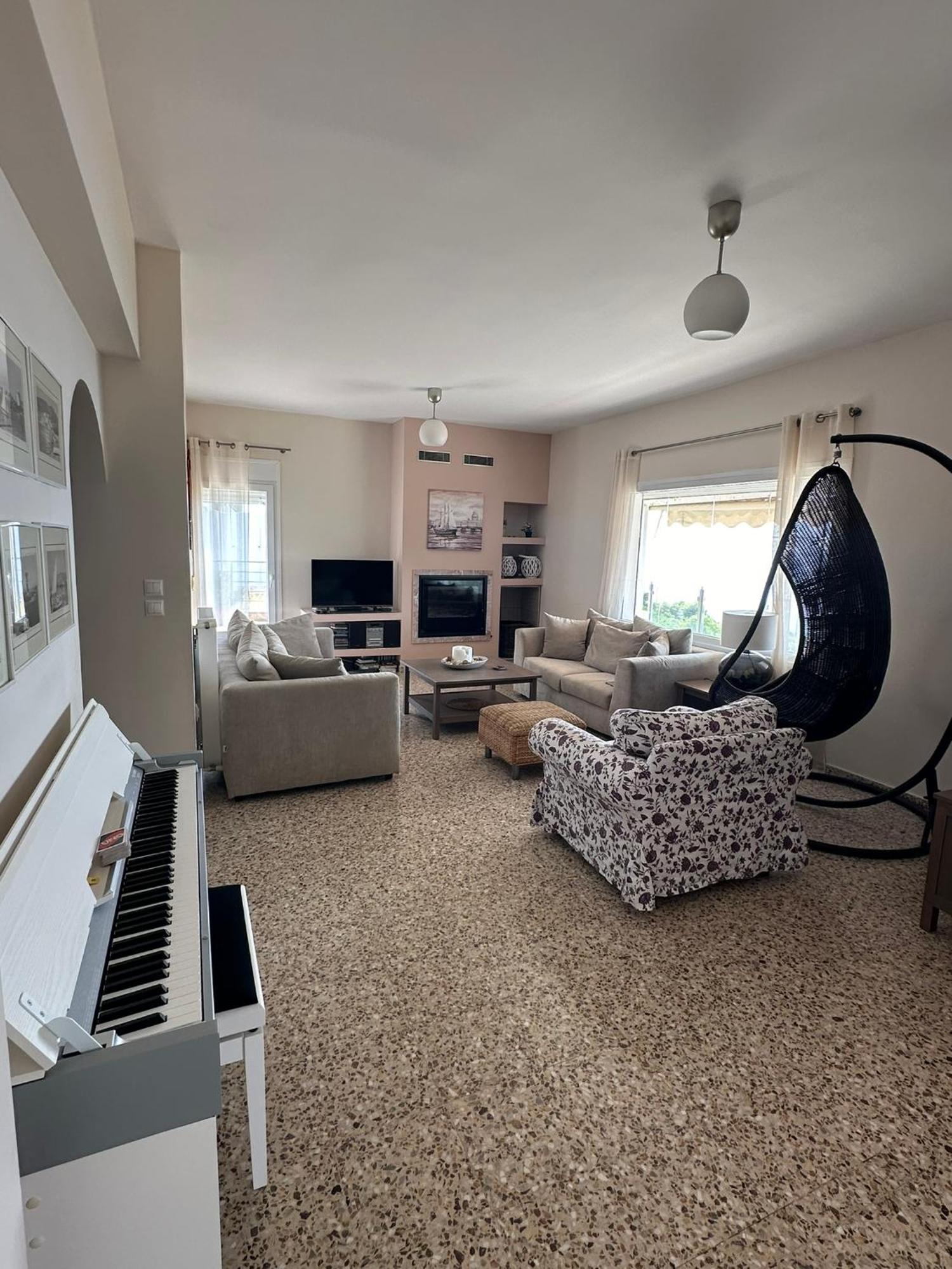 Villa Agia Marina 5M Walk To The Beach With Private Pool מראה חיצוני תמונה