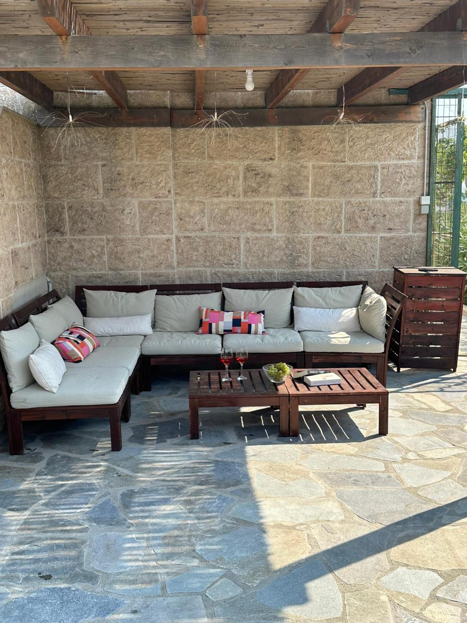Villa Agia Marina 5M Walk To The Beach With Private Pool מראה חיצוני תמונה