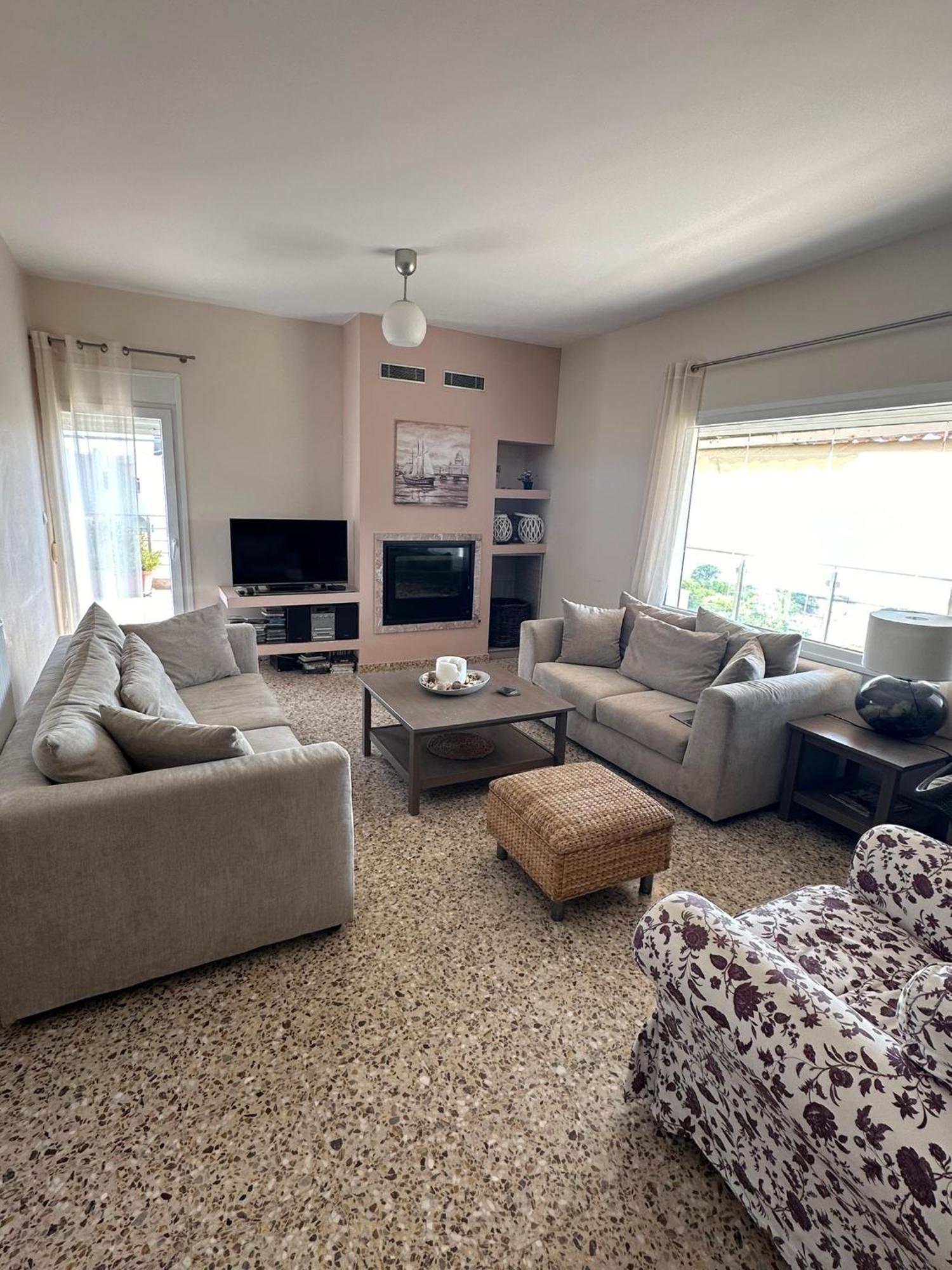 Villa Agia Marina 5M Walk To The Beach With Private Pool מראה חיצוני תמונה